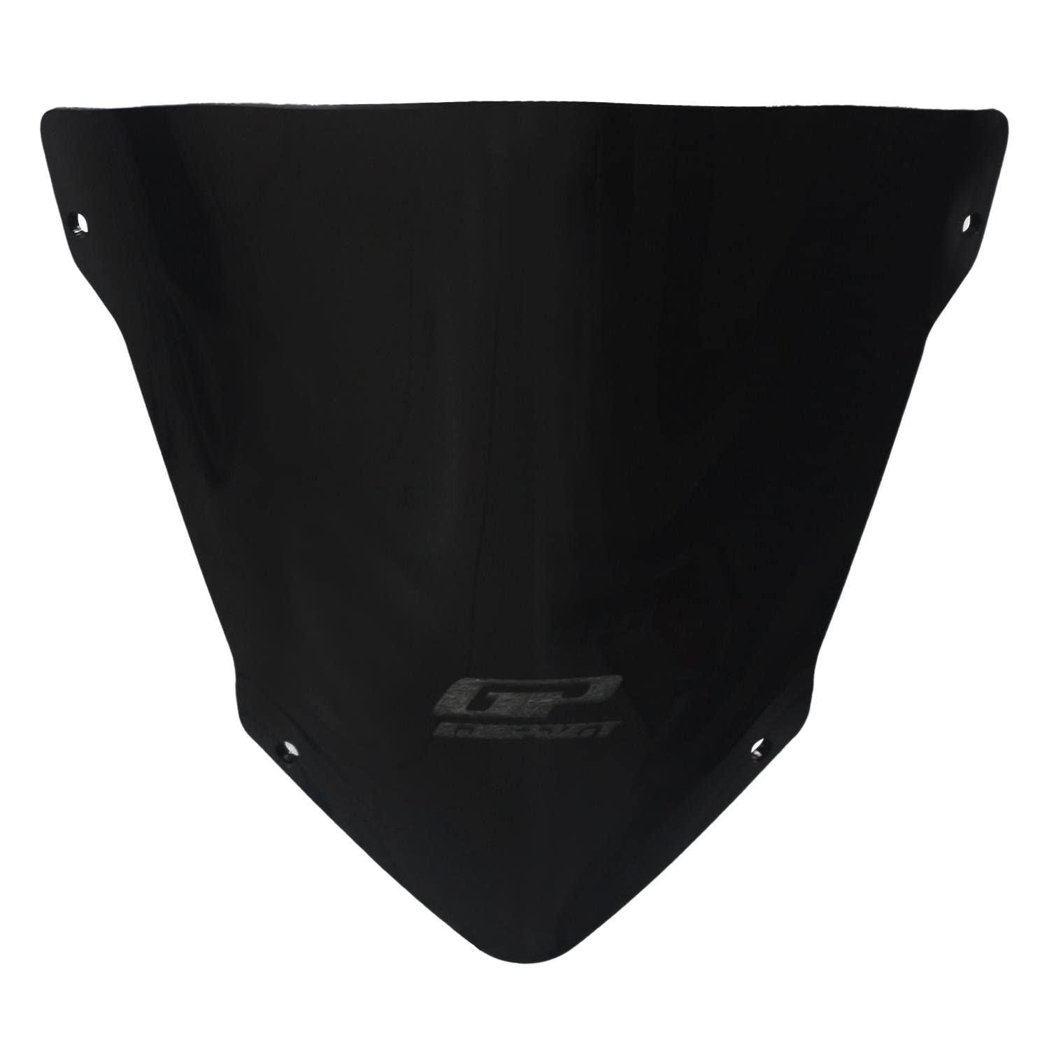 GP Kompozit Yamaha MT-25 / MT-03 2020-2023 24 cm için Uyumlu Spor Ön Cam Ön Cam Siyah