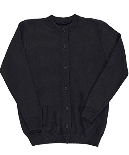 Girls' L/S Solid Cardigan