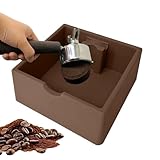 Aggiornamento della moderna Coffee Station: caratterizzato da un raffinato linguaggio di design geometrico, l'Espresso Knock Box offre una presentazione eccezionale, assicurando che si armonizzi con i banconi del bar
