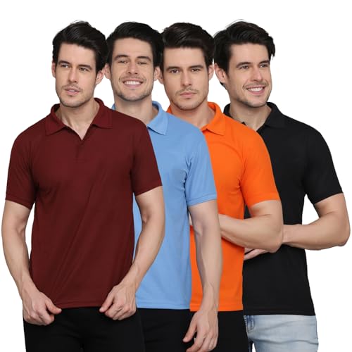 Image of INKKR Men's Polo Neck T-Shirt Combo