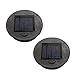 Batería Caja Para Luz Solar, 2pcs / Paquete Solar Lámpara LED Recambio Parte Superior Exterior Colgante Linternas Jardín Patio Sendero Yarda Decoración - 8cm/3.1inch