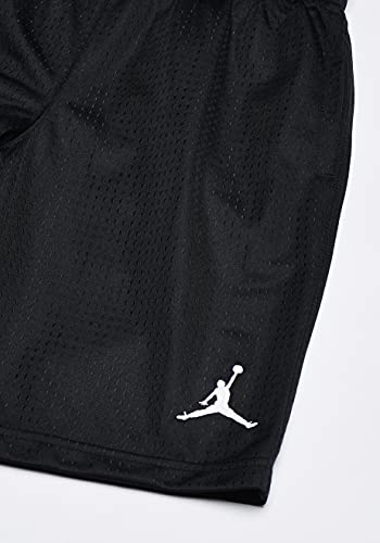NIKE Boys Air Jordan Mesh Athletic Shorts (Medium, Black)4