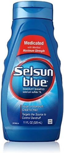 Selsun BlueDandruff Shampoo Medicated 11 oz (Pack of 7)