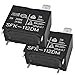 SFK-112DM Relay (Pack of 2) - 12VDC 20A 250VAC 4Pins Air Conditioner Water Heater Relay Replace 891WP-1A-C, GT-1A-12D, CMP6-S-DC12V, HF102F, G4A-1A-E