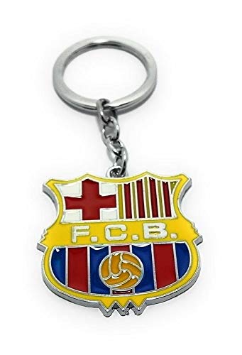 FC Barcelona Football Club Sports Metal Keychain (Multicolour)-image-13