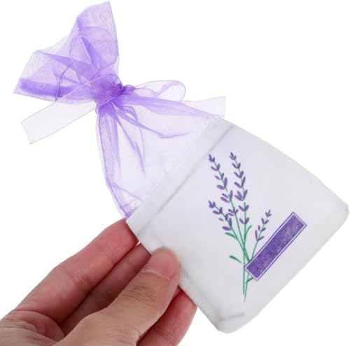 Bolsitas de Lavanda, Pack de 25, Bolsa Organza Lila miniatura 5