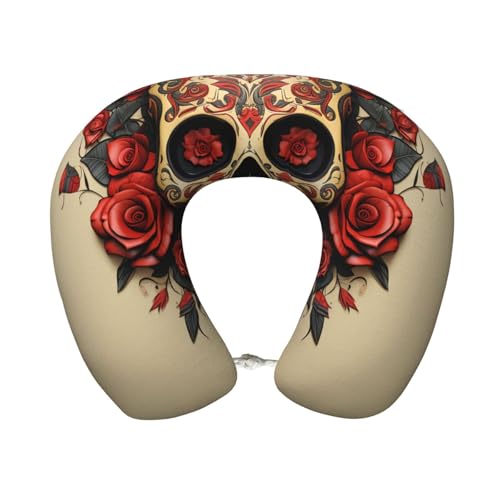 Almohada de espuma viscoelástica para viaje tamaño único