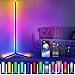 Produktbild LED Stehlampe Dimmbar LED Standleuchte RGB Ecklampe 156CM 24W 1920LM mit Fernbedienung APP Steuerung Musik Sync Farbwechsel Lichtsaeule RGB Stehlampe Leselicht für Wohnzimmer Schlafzimmer, Schwarz