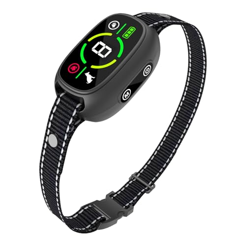 Collar de Adiestramiento para Perros,Collar Adiestramiento para Perros 8 150lbs,8 Niveles de Sensibilidad,Sin Descarga Eléctrica,3 Modos de Adiestramiento