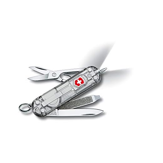 Victorinox Swiss Army Signature Lite Pocket Knife, Silver Tech, 58mm