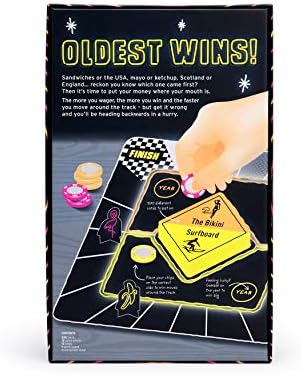 What Came First? Simple 50:50 Family Board Game for Kids and Adults