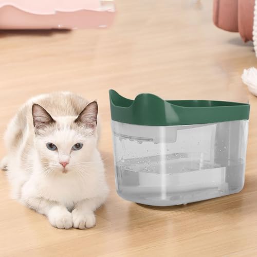 Fuente de agua silenciosa para gatos y perros interior miniatura 3