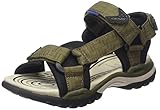 Arche moyenne Geox J Borealis D, Sandales Bout ouvert garçon, Vert (C0498), 28 EU