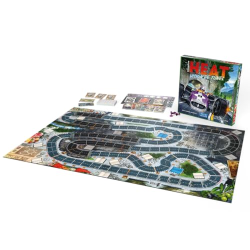 Jeu de plateau Asmodee Heat Vision de Tunnels Expansion Course - vue 4