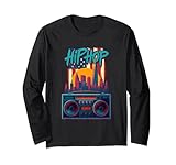 Photo Gallery hip hop boombox con new york city skyline bandiera americana maglia a manica Photo Gallery hip hop boombox con new york city skyline bandiera americana maglia a manica