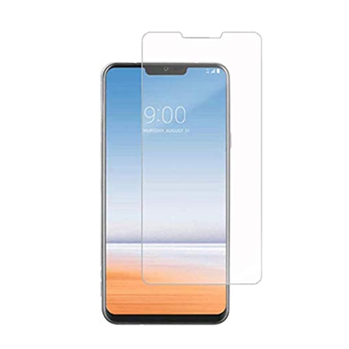 for LG G7 Thinq Screen Protector, (2Pcs) HD Clear Anti-stratch Screen Tempered Glass Protective Film for LG G7 THINQ Phone