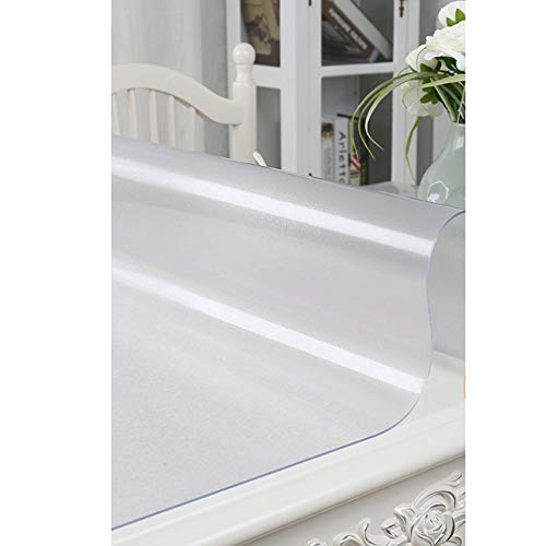 PVTK�����t�B�����e�[�u���}�b�g 90*140cm�i���� 1mm�j�F�r�j�[��������d�グ�A�ϔM�h�������A����h�~�E�Ƌ�ی�A�k�����_�����A���r���O�E�_�C�j���O�p�A�����`�������A�f�X�N�ɂ��K (80*130,10)