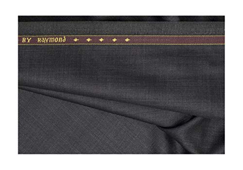 Image of Raymond Quest Design Trouser Fabric 1Pc 1.3Meter Trouser Length for Men's Solid Grey