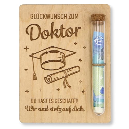 Glückwünsche zur Promotion