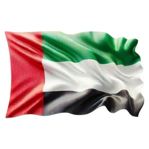 Markq UAE National Flag -Large 60x90cm for National Day Celebrati...