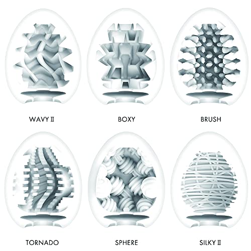TENGA EGG Tornado Masturbator für Männer - Masturbationshilfe inklusive 5ml Lotion - Einwegprodukt - 1 Ei (1er Pack)