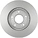 BOSCH 26010735 QuietCast Premium Disc Brake Rotor - Compatible with Select Acura Integra, Legend, RL, TL; Honda CR-V, Odyssey, Prelude; Isuzu Oasis; FRONT - Single