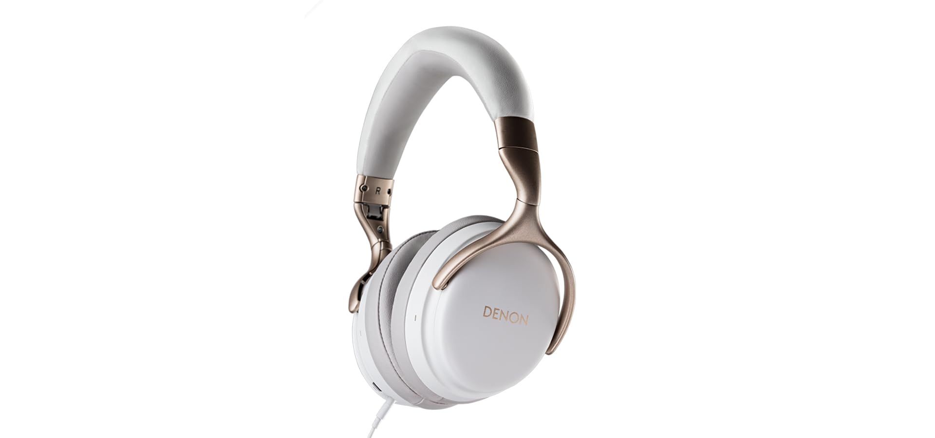 DENON AH-GC25ワイヤレスヘッドホン　ホワイト Amazon.com: Denon AH-GC25W Premium Wireless Headphones with