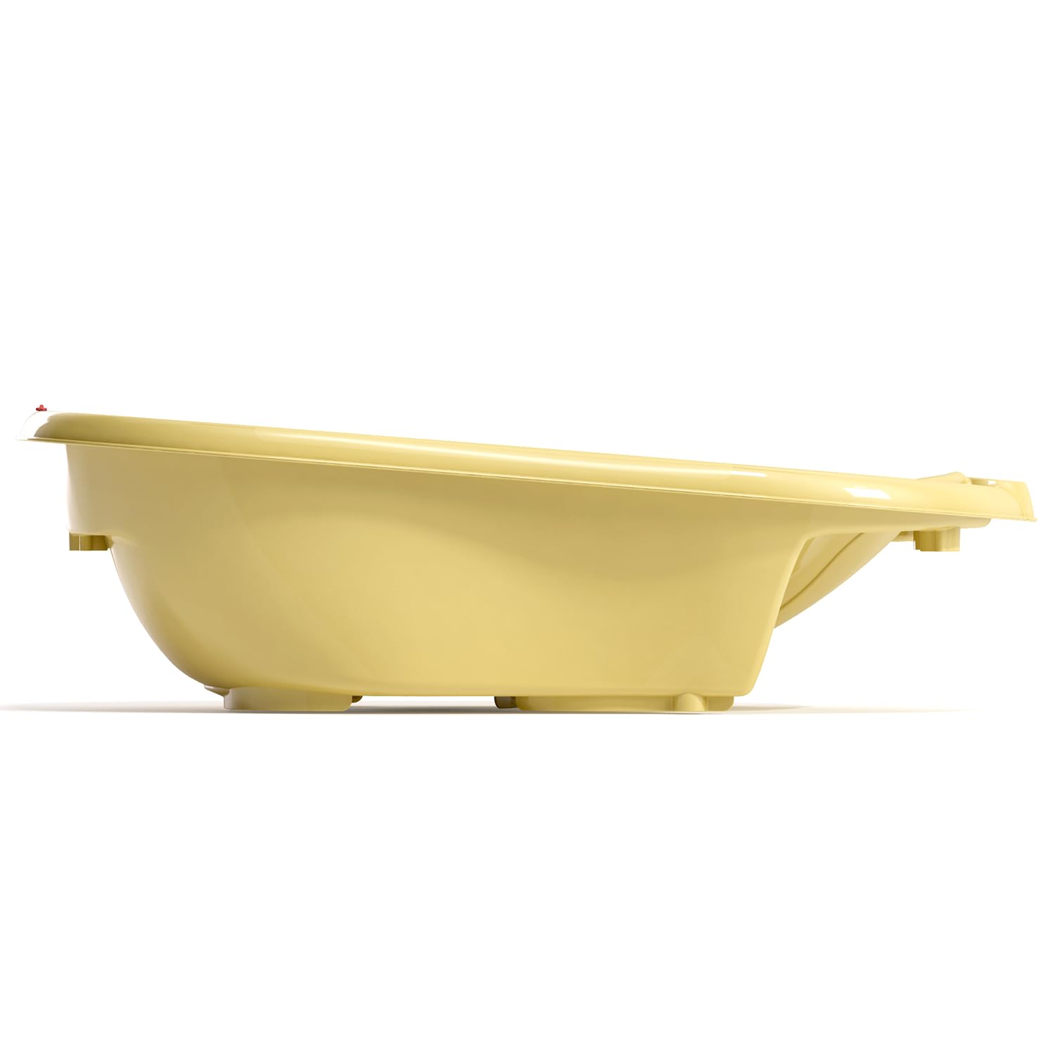 OKBABY Onda - Vaschetta dal Design Ergonomico per il Bagnetto del Neonato 0-12 Mesi - Giallo