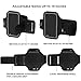 i2 Gear Running Exercise Armband for iPod Touch 7th, 6th and 5th Generation MP3 Players and Phones with Reflective Border and Key Holder (Black)