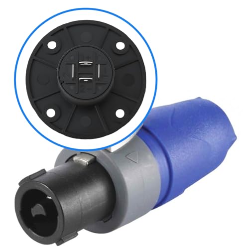 Conectores metálicos de panel OTOTEC 4x 4 pines redondos miniatura 2