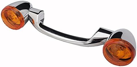 Turn Signals Twin Cam Chrome Revox Bar with Lamps
