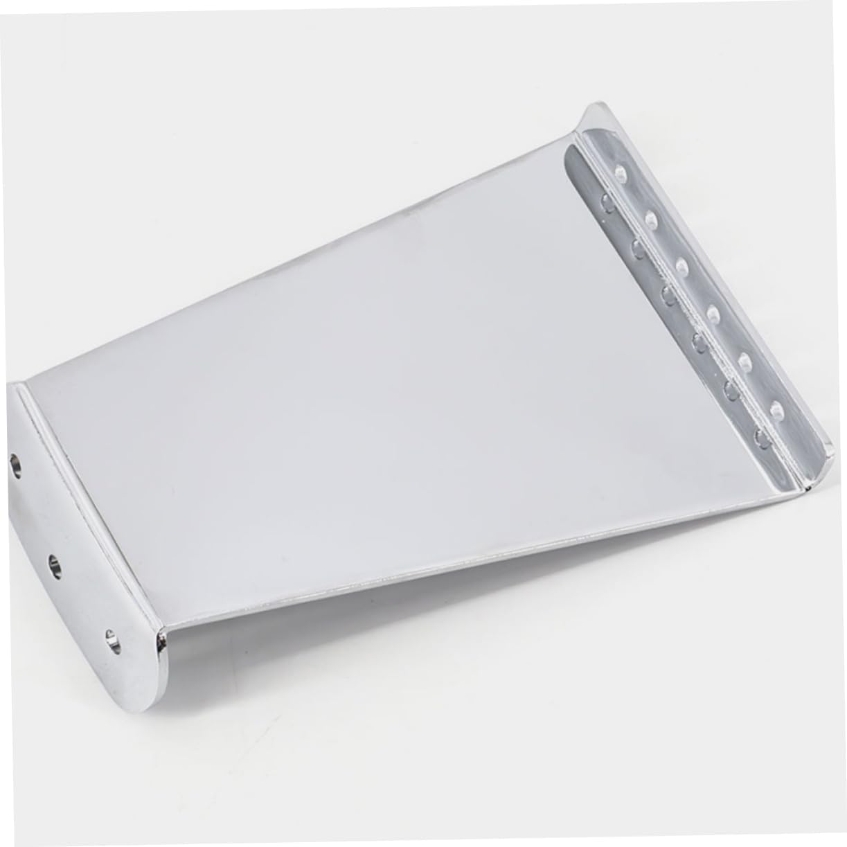 Generic 6 Strings Guitar Bridge Tailpiece for String Electric Jazz Guitars Stylish Replacement Part with Shiny Surface Durable Design for Enhanced Aesthetics and Performance