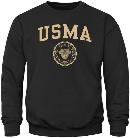 Barnesmith Crewneck Sweatshirt for College, Heritage Logo, Adult Unisex