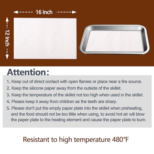 200PCS Thickened Precut Parchment Paper Sheets,12×16 In Heavy Duty Non-Toxic & Unbleached Parchment Baking Paper, Parchment Paper for Baking, Grilling, Comes in Convenient Packaging