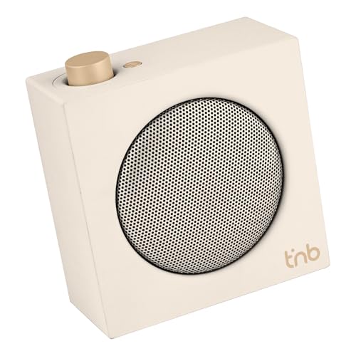 T'nB - Enceinte Bluetooth Rainbow Cube, Son Clair et Équilibré 5 W, Autonomie 10 H, TWS Stéréo, Radio FM, Carte Micro SD, Entrée Jack 3,5 mm, Format...