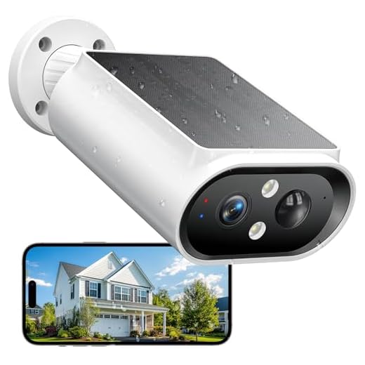Wireless Outdoor Solar Security Camera System
