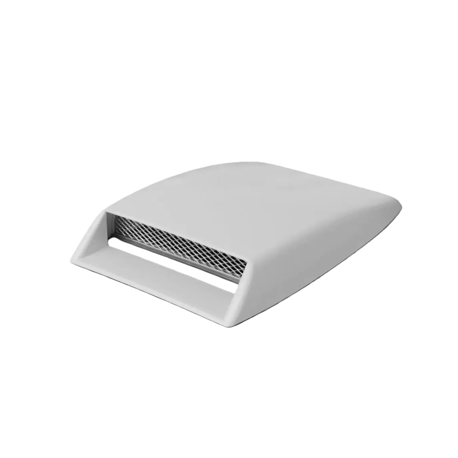 Auto Lufteinlass Aufkleber Lufteinlass für die Motorhaube | Autohauben-Lufteinlass-Zierblende, Aufkleber, Abdeckung, Motorhaube, Universal(White 1PCS)