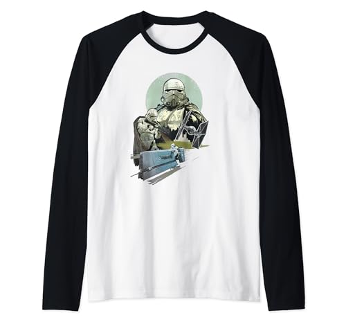 Star Wars Stormtroopers t-shirt manches raglan baseball vêtement imprimé science-fiction