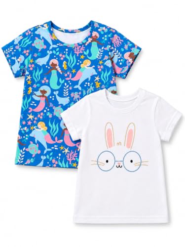 Image of TuddyBuddy 100% Cotton Full Sleeves Half Sleeves Baby Girl's Top Cum T-Shirt for Summer