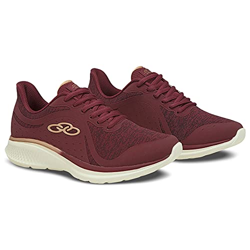 Tênis Saga Kids, Olympikus, Meninas, Vermelho, 31