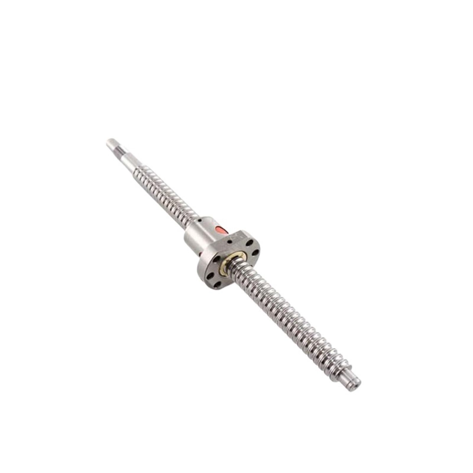 Metal Ball Screw nut SFU1204 150mm-800mm Roller Ball Screw with 1204 Single Ball Nut(550mm)