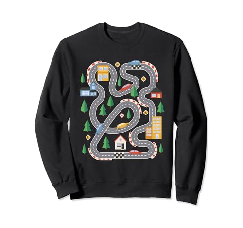 Auto KFZ PKW Automatte Spielmatte Spielteppich Sweatshirt