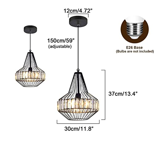 Lámpara industrial tipo farol para renovar el comedor de casa 3