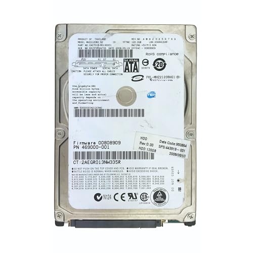 Disco duro interno de 120 GB SATA 2.5 HDD de 5400 RPM para repuesto de portátil MHZ2120BH 2