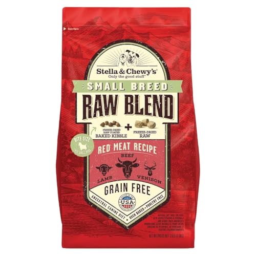 Stella-and-Chewys-Small-Bred-Raw-Blend-10-Pound-Red-Meat-Recipe-Grain-Free-Dog-Food Stella and Chewys Small Bred Raw Blend 10 Pound Red Meat Recipe Grain Free Dog Food