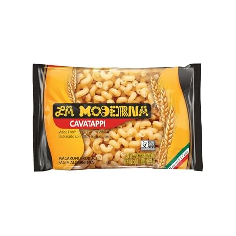 LA MODERNA, Cavatappi, Pasta, Hecha con Sémola de Trigo Durum, Enriquecida con Vitaminas y Hierro, 16 oz Cover