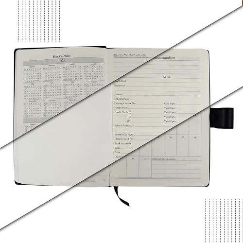 Image of Cubic A5 Foambound Leather Notebook Black | 160 Pages | Soft Cover | Button Closure | Premium Journal for Office, School, Notes, Journaling | Elegant, Durable & Compact Design