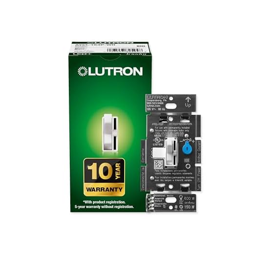 Lutron Ariadni/Toggler LED+ Dimmer | 150-Watt, Single-Pole/3-Way | AYCL-153P-WH | White