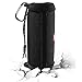 Silicone Case for JBL FLIP 5 Waterproof Portable Bluetooth Speaker, Gel Soft Skin Rubber Cover, Travel Carrying Storage Bag Pouch with Shoulder Strap and Carabiner