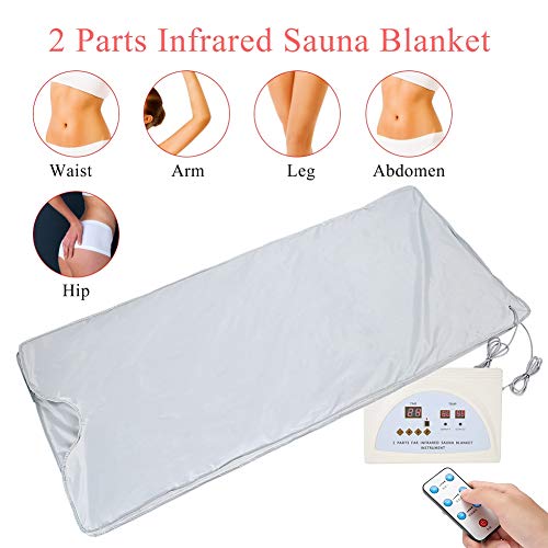 Far Infrared Sauna Heating Blanket,Detoxifies Beauty Machine body Massager Anti Wrinkles Device Slimming